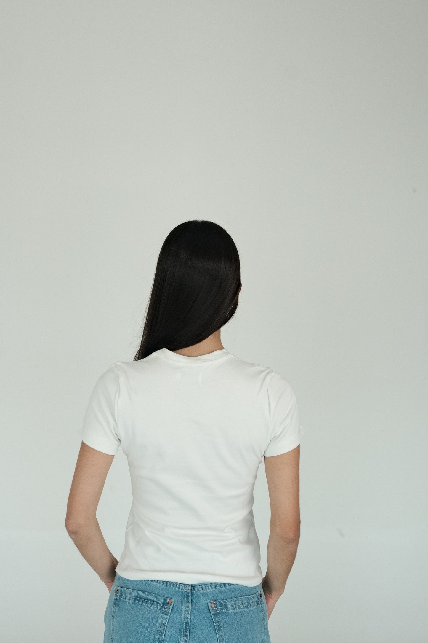 Olive Tee (White)
