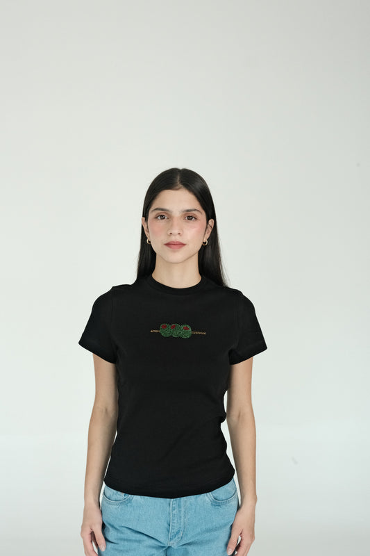 Olive Tee (Black)
