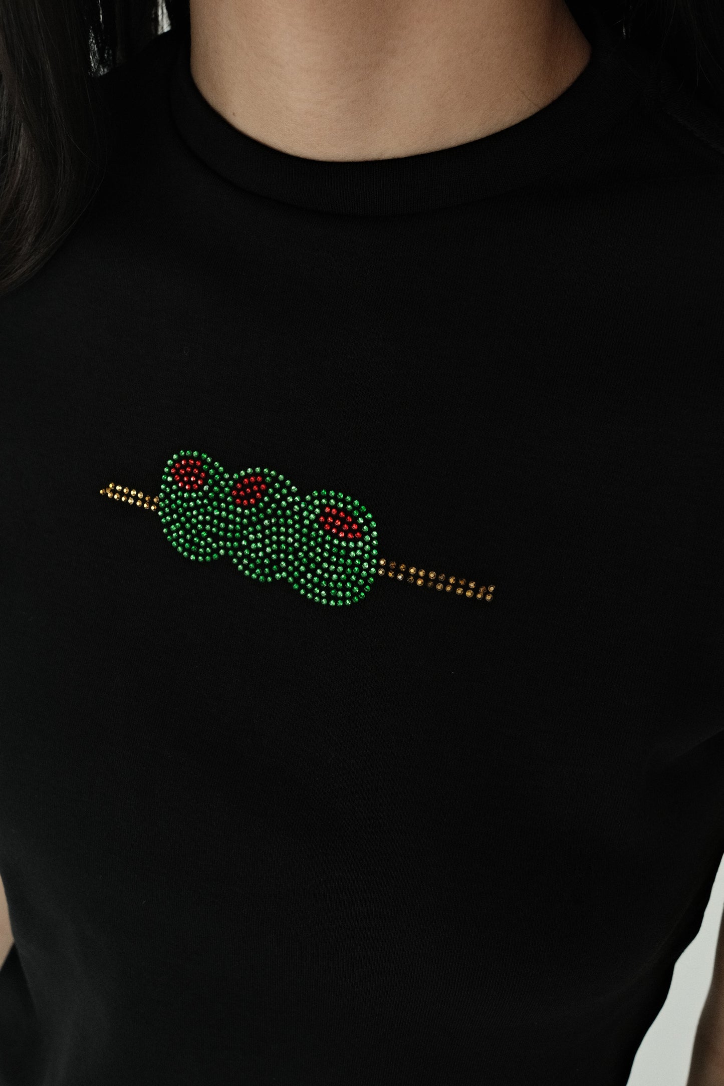 Olive Tee (Black)