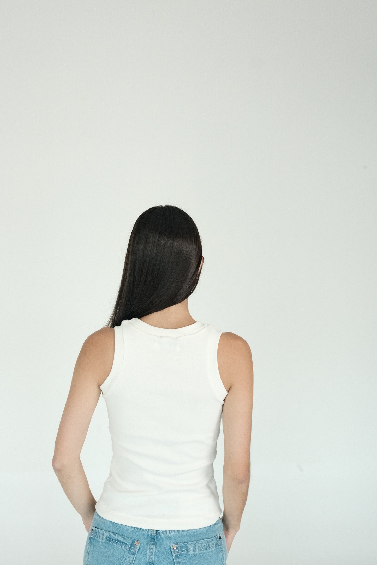 Colombian Star Tank Top (White)