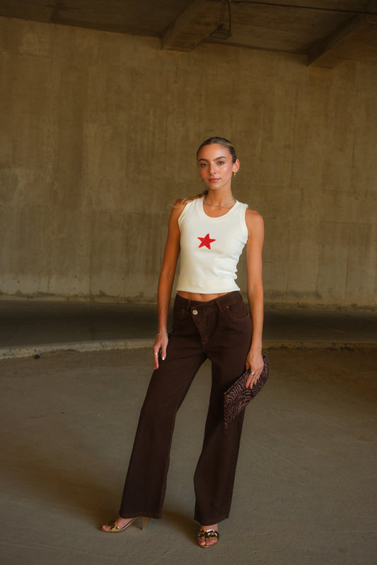 Brown Criss Cross