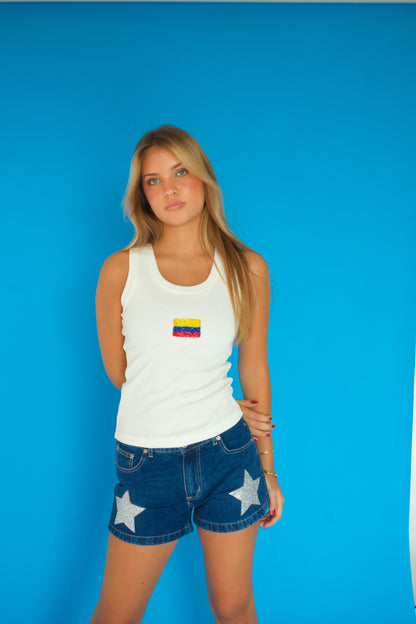 Double Star Blue short