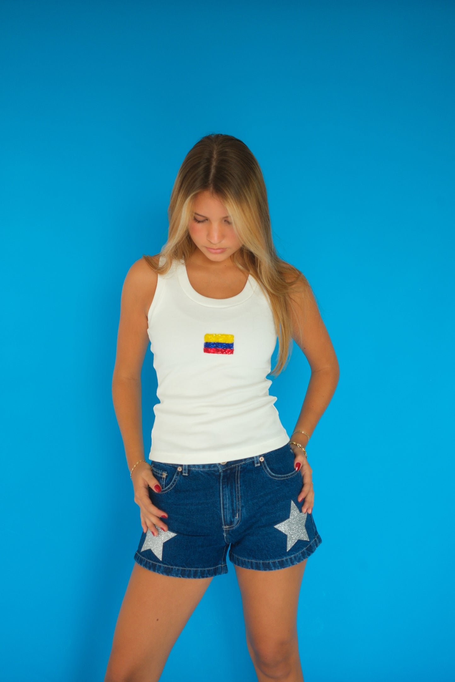 Double Star Blue short