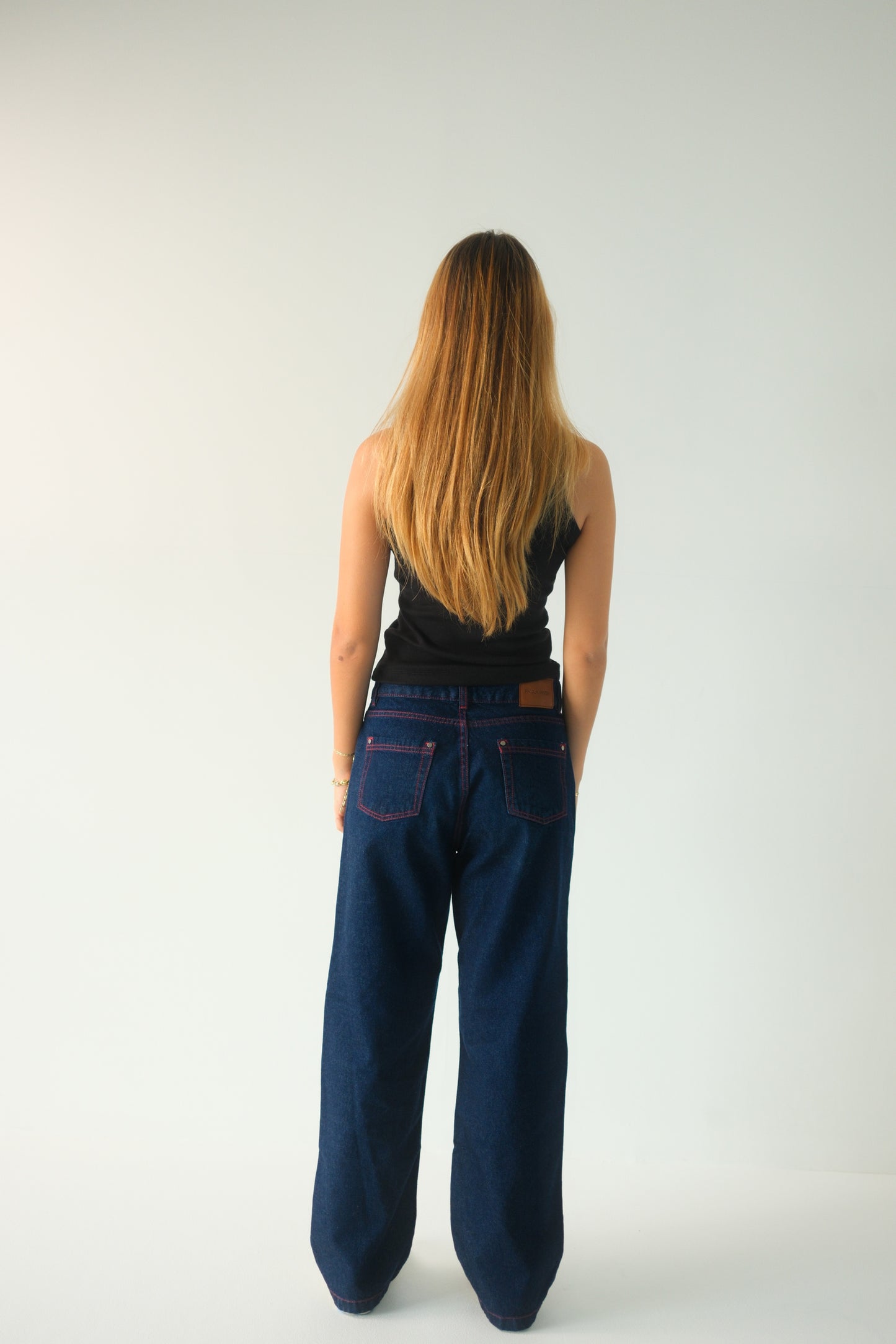 Red Stitch Indigo Jeans