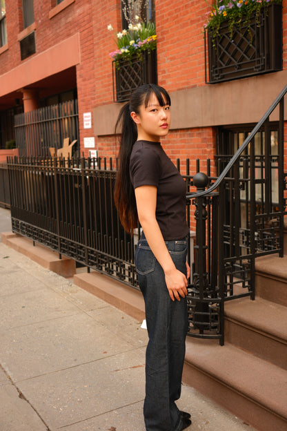 Indigo Striped Jeans