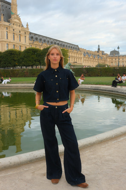 Denim Linen Shirt
