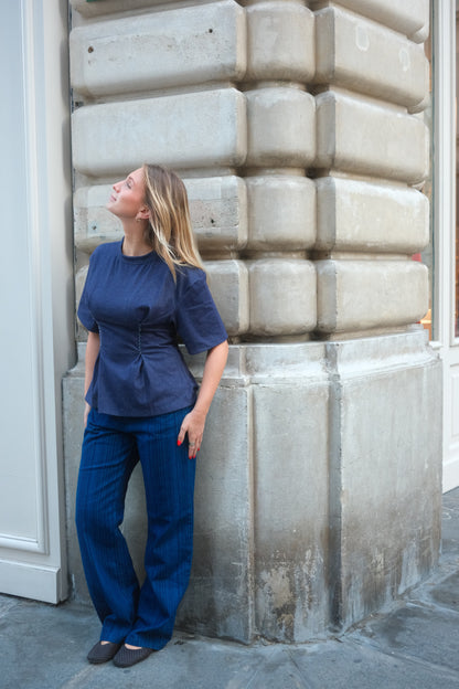 Italian Stripes Jeans