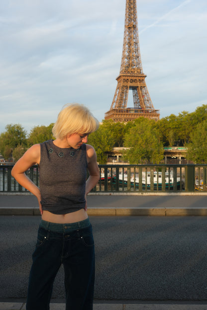 Denim Tank Top