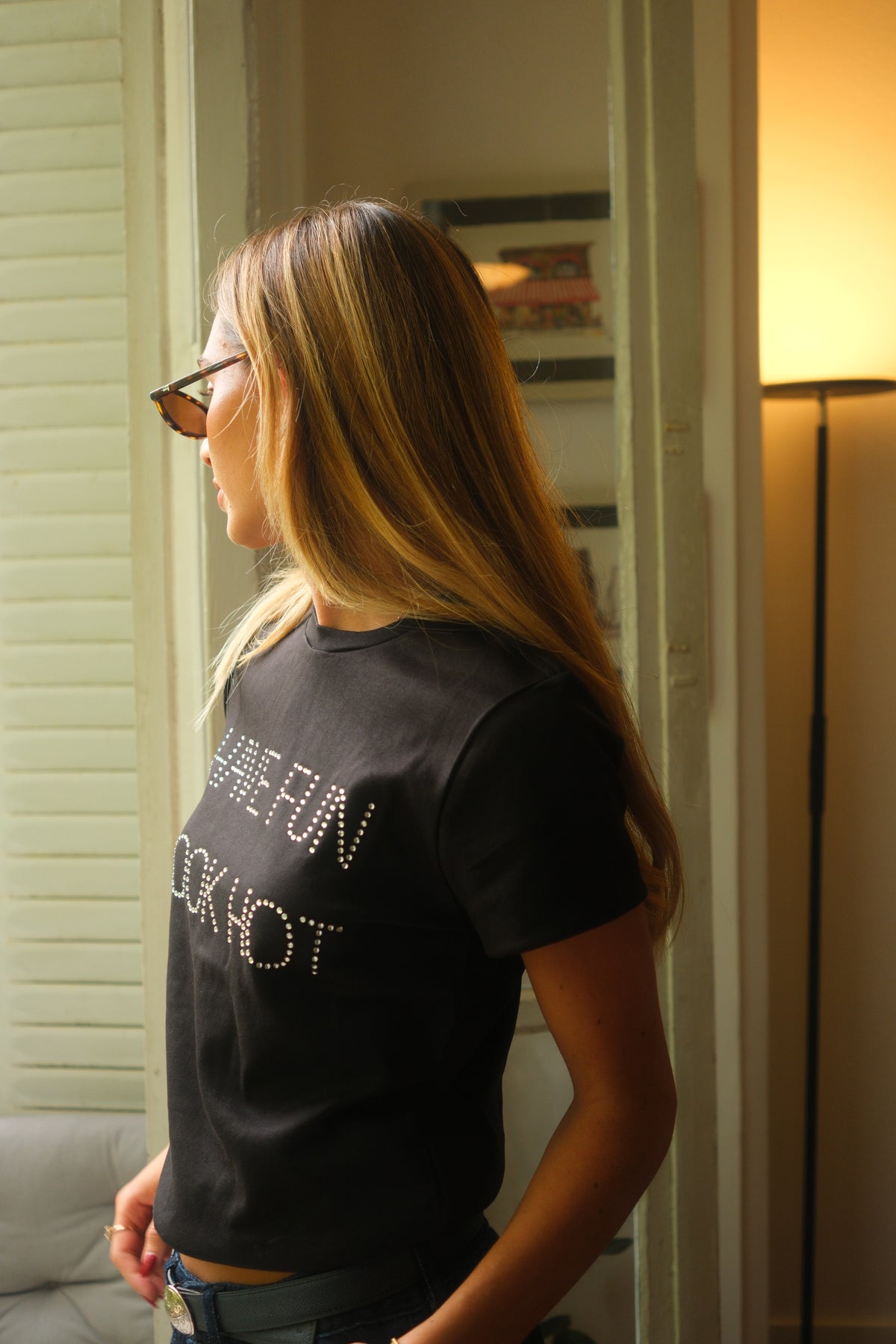 Phrase Tee Have Fun, Look Hot (Black)