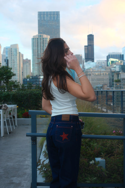 Red Star Red Stitch Jeans