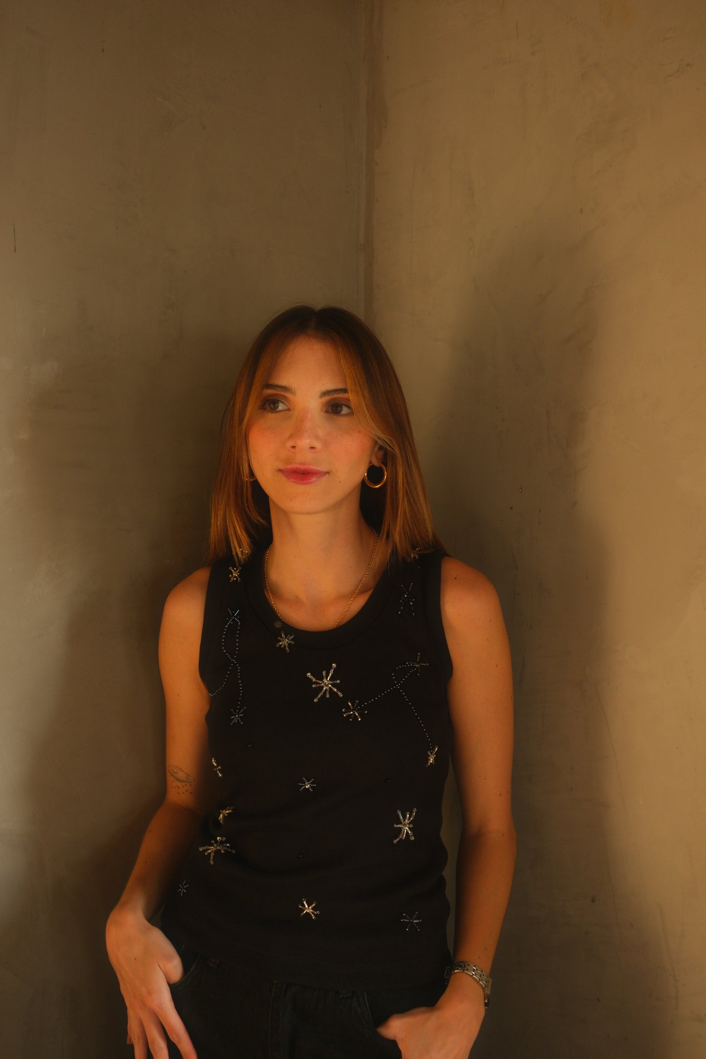 Stardust Tank Top (Negro)