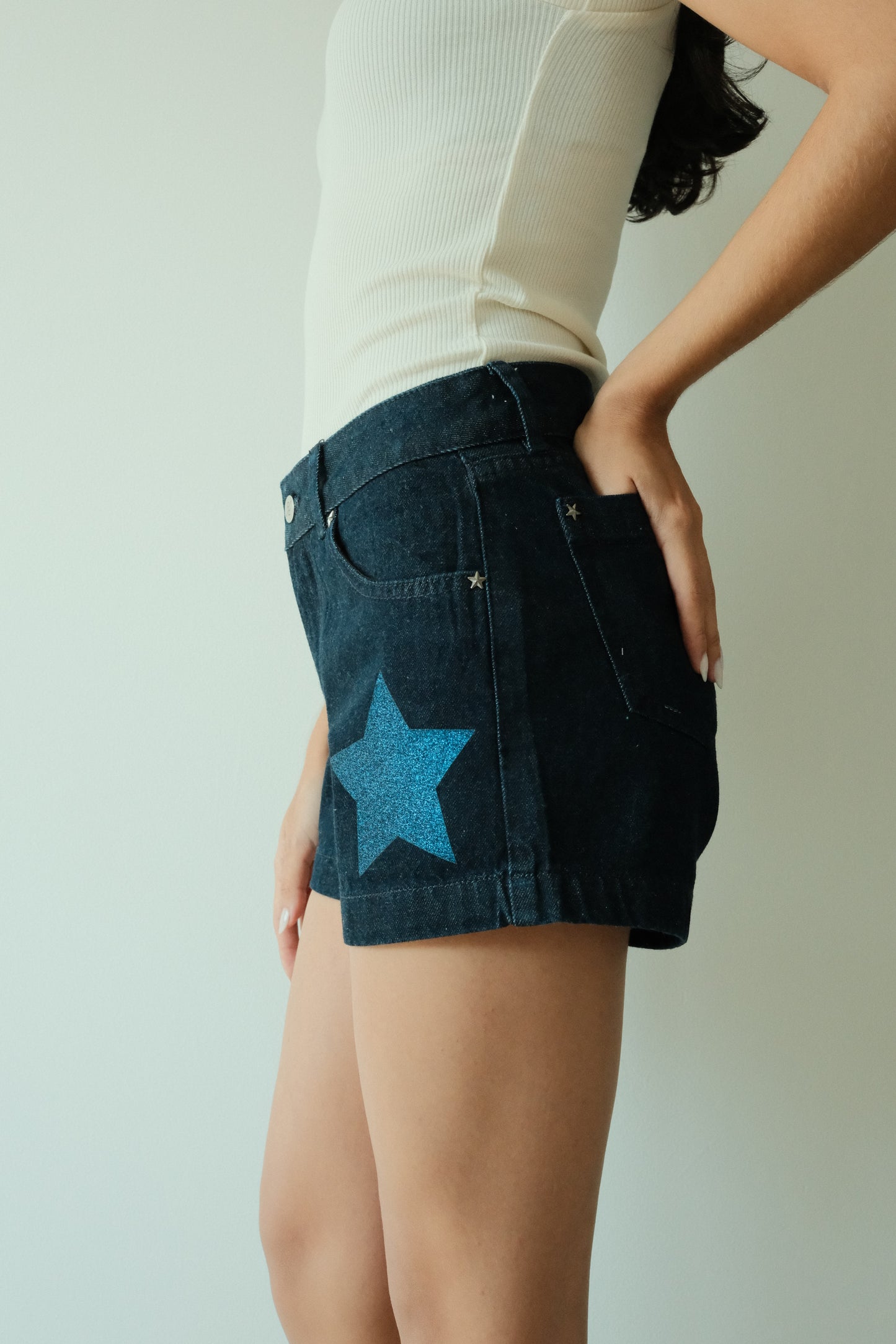 Double Star Blue Royal Shorts