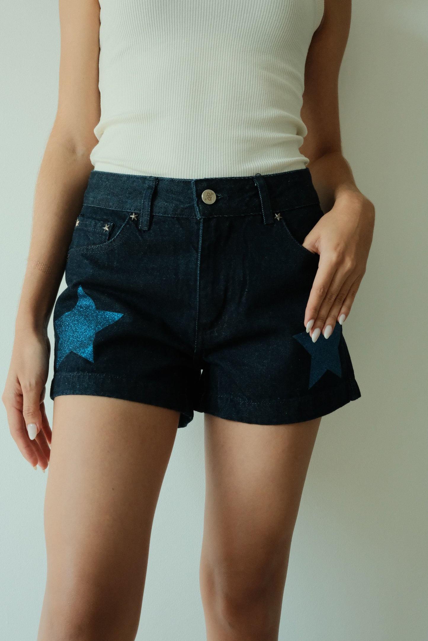 Double Star Blue Royal Shorts