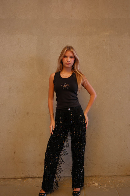 Obsidian Glimmer Jeans