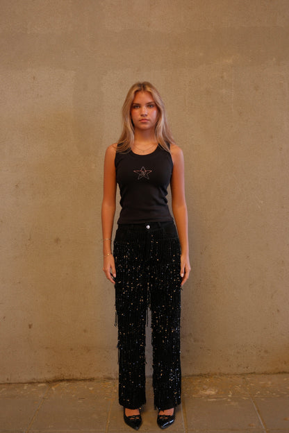 Obsidian Glimmer Jeans