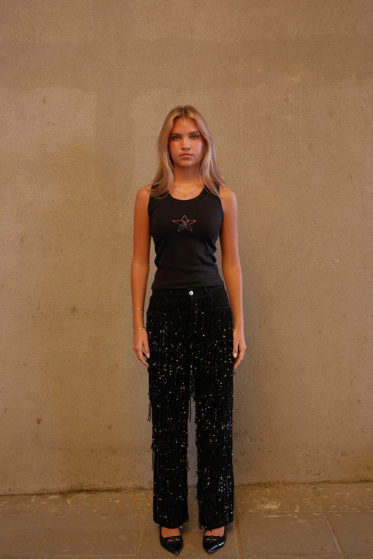 Obsidian Glimmer Jeans