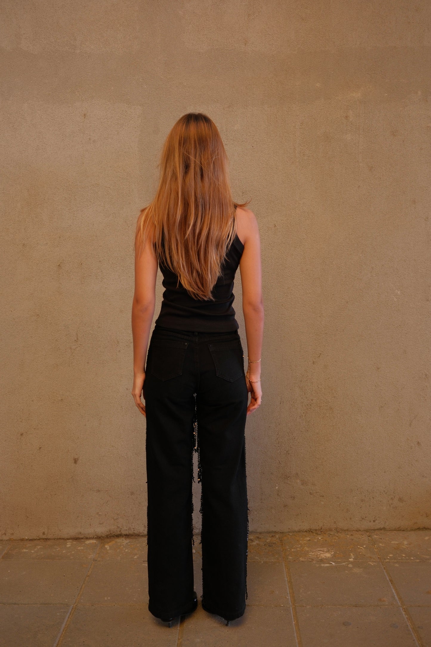 Obsidian Glimmer Jeans