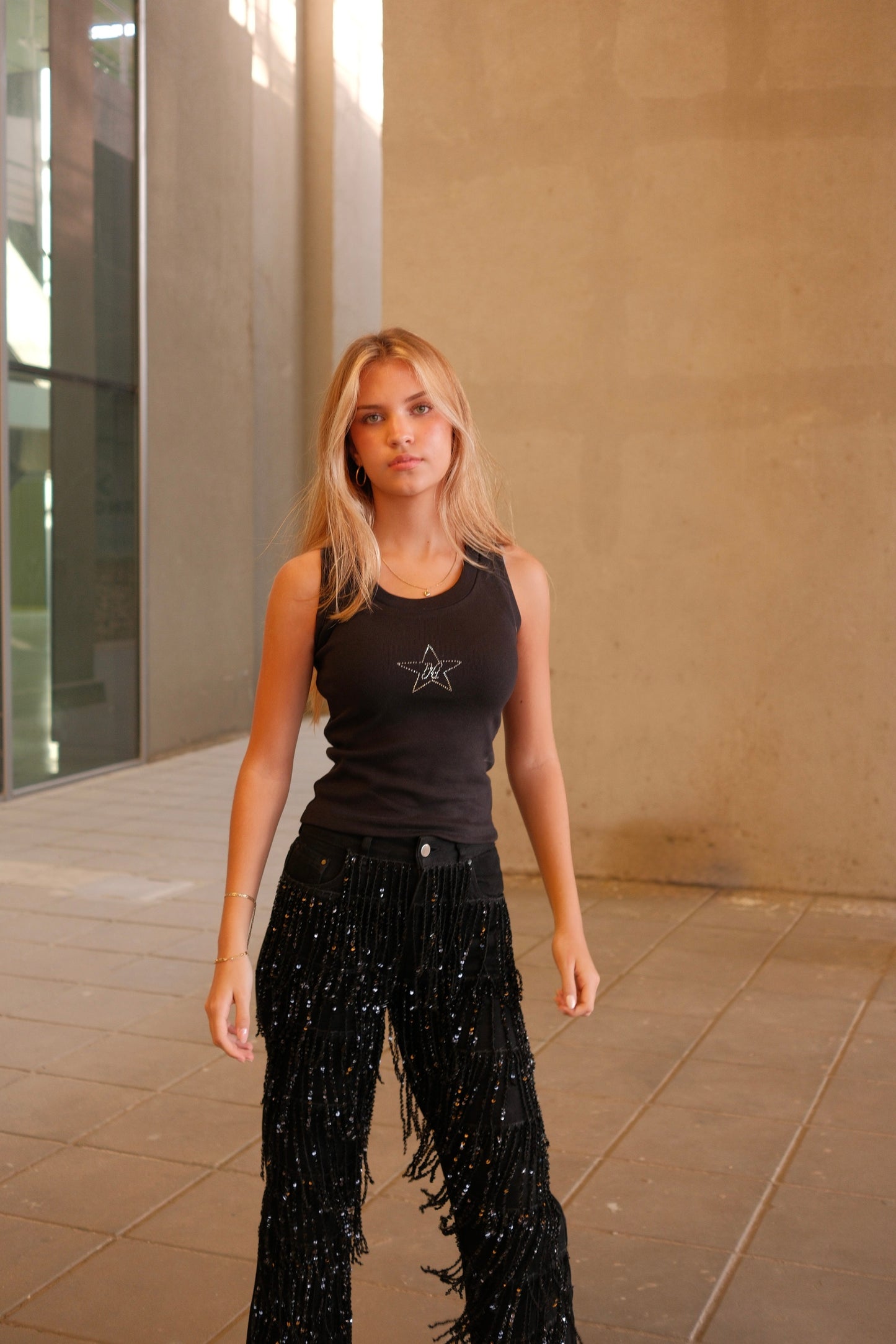 Obsidian Glimmer Jeans