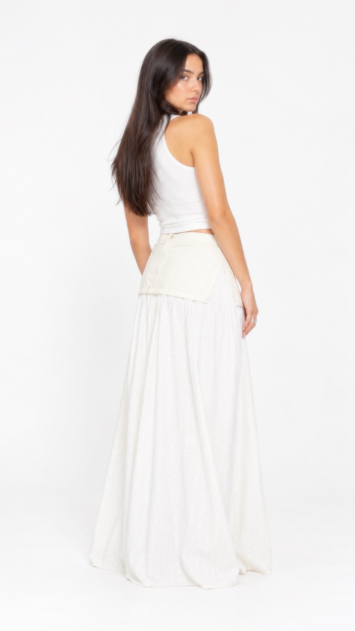 Twisted Lace Skirt