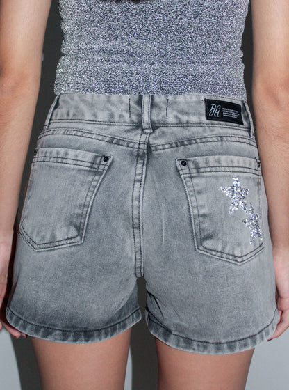 Gray Stars Shorts