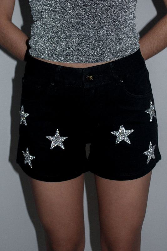 Black Stars Shorts