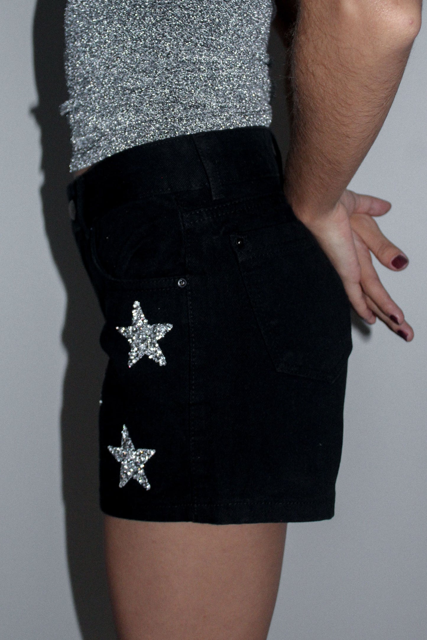 Black Stars Shorts