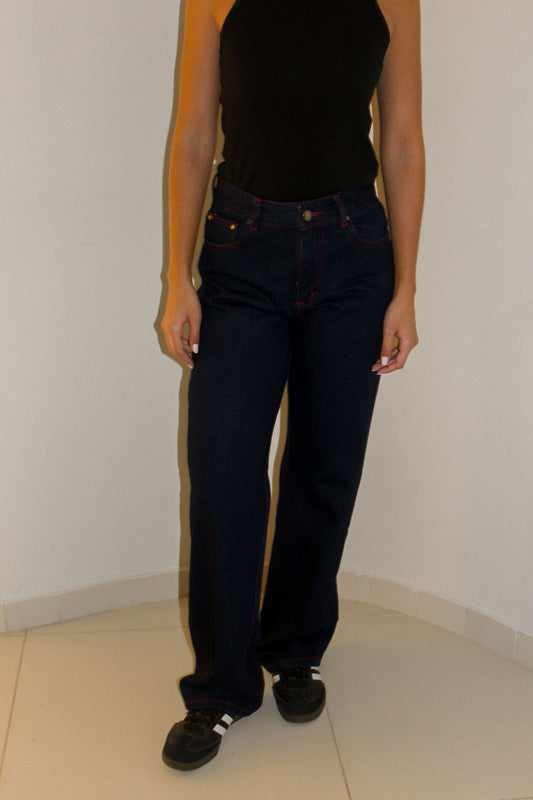 Red Stitch Indigo Jeans