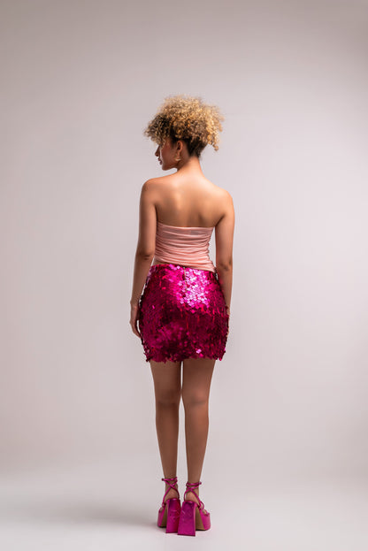 Copacabana skirt (Fucsia)